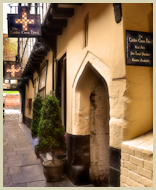 The Golden Cross Hotel, Shrewsbury nestling in the historic town centre